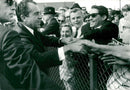 Richard Nixon greets his admirers - Vintage Photograph