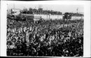 Hadaka Matsuri (Nude Festival) is held at Ohkunitama-jinja Place in Konomiya - Vintage Photograph