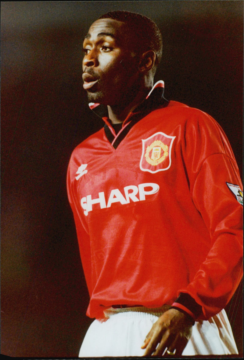 Andrew Cole, Manchester United FC - Vintage Photograph