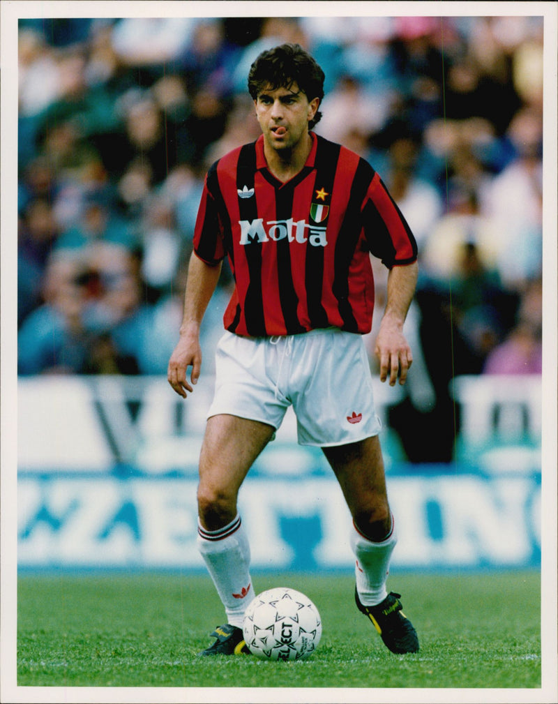 Alessandro Costacurta, AC Milan - Vintage Photograph