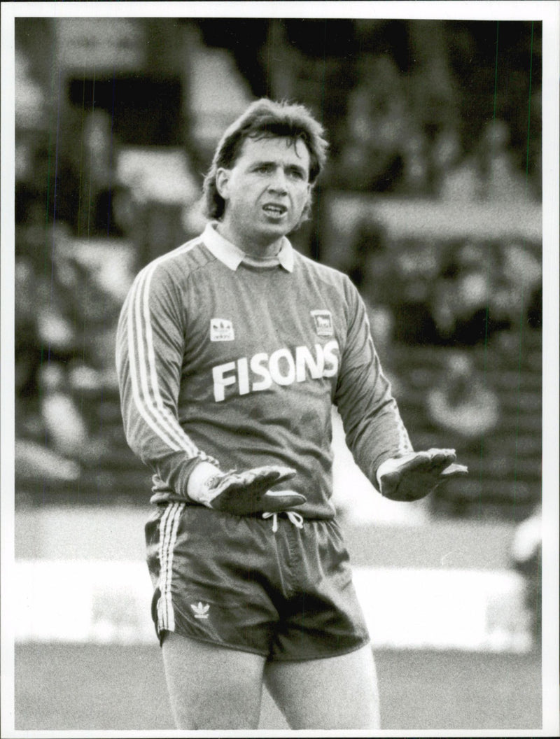 Paul Cooper, goalkeeper Ipswich - Vintage Photograph