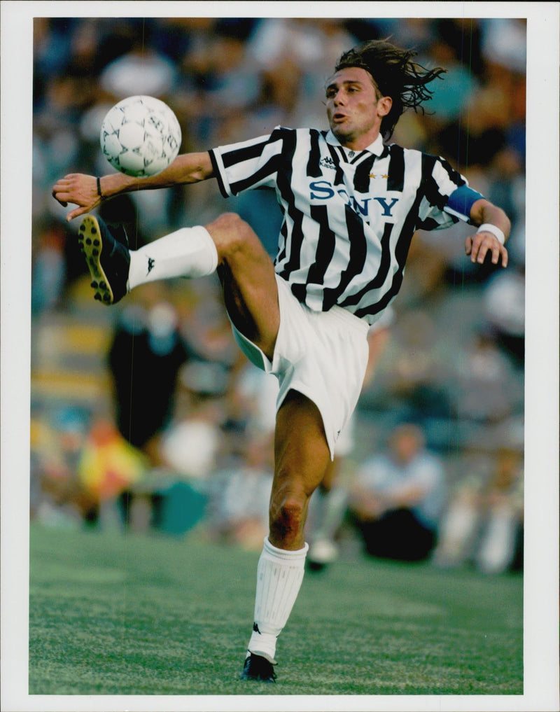 Antonio Conte, Juvetus FC - Vintage Photograph