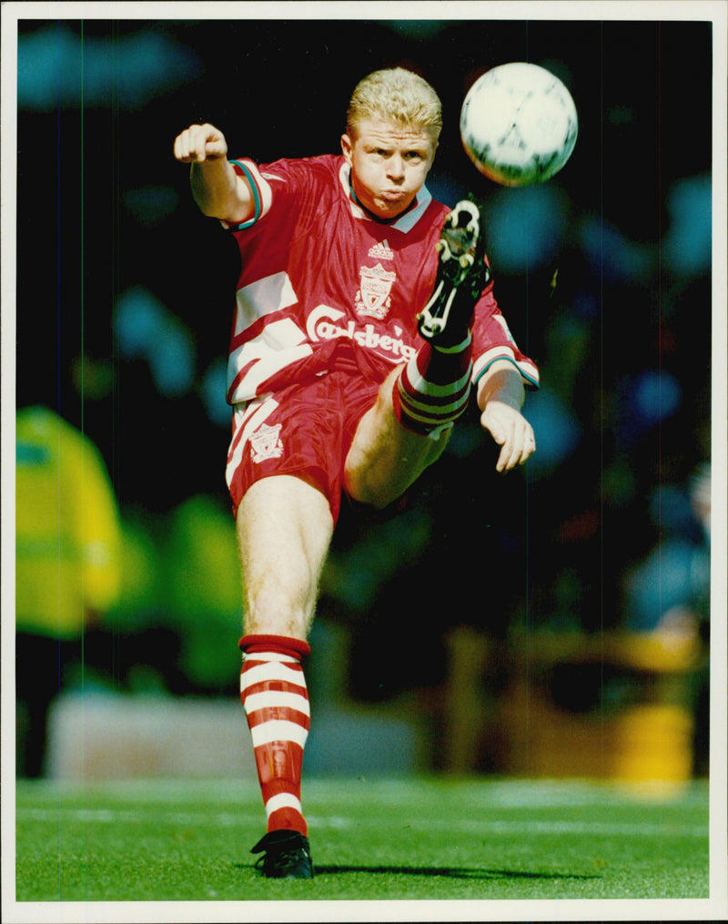 David Burrows, Liverpool FC - Vintage Photograph