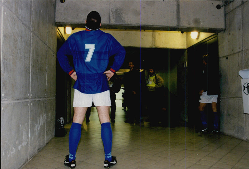 Eric Cantona - Vintage Photograph