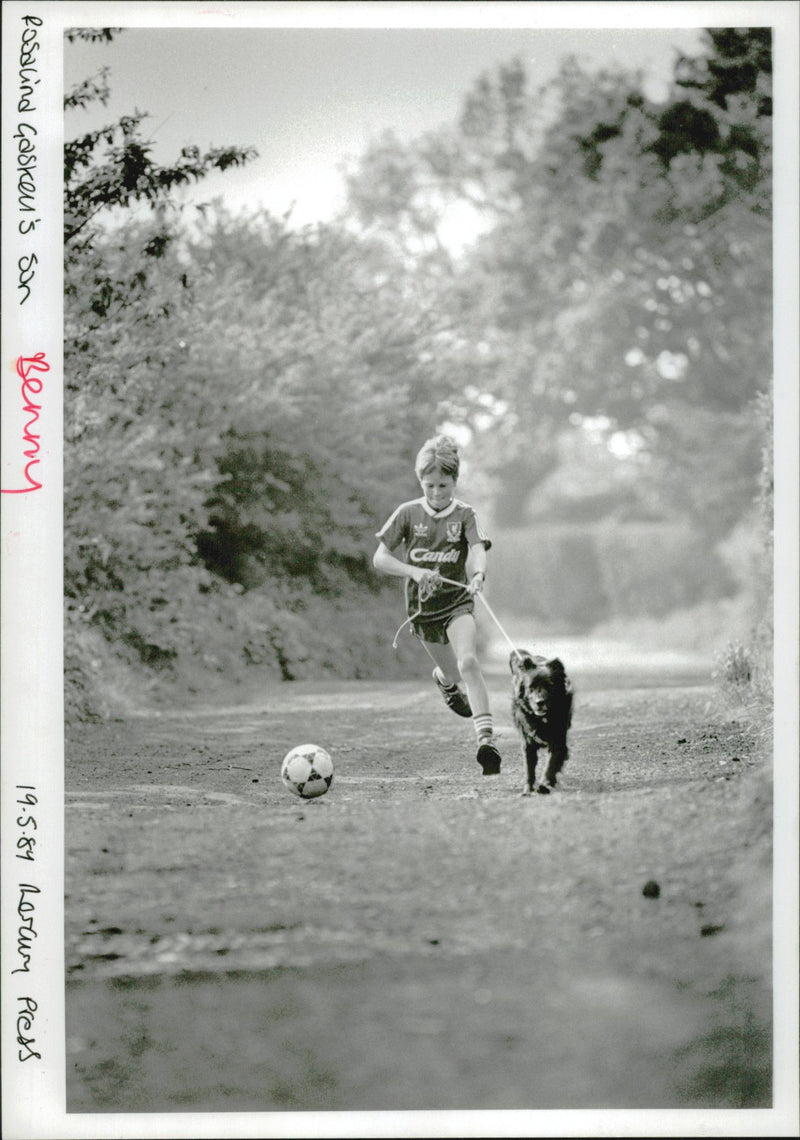Rosalina Gaskell's son Benny - Vintage Photograph