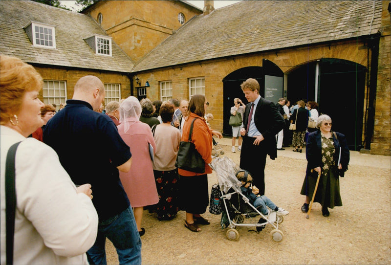 Princess Diana's family house opened up as a museum - Vintage Photograph