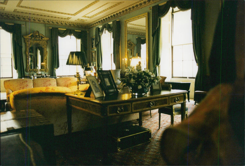 Princess Diana's family house opened up as a museum - Vintage Photograph