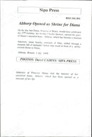 Princess Diana's family home that has opened as a museum of her life - Vintage Photograph