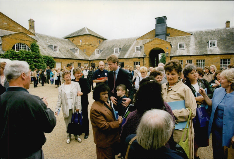 Princess Diana's family home opened up as a museum - Vintage Photograph