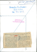 The ballet academy photographer Gunnel von Essen has captured the diligent Siv Ander during a training session - Vintage Photograph