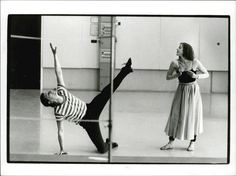 Dansösen Siv Ander - Vintage Photograph