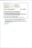 Queen Silvia at the Nobel Prize ceremony in the Concert Hall - Vintage Photograph