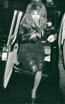 Tina Turner arrives to a Bowie concert at Wembley - Vintage Photograph