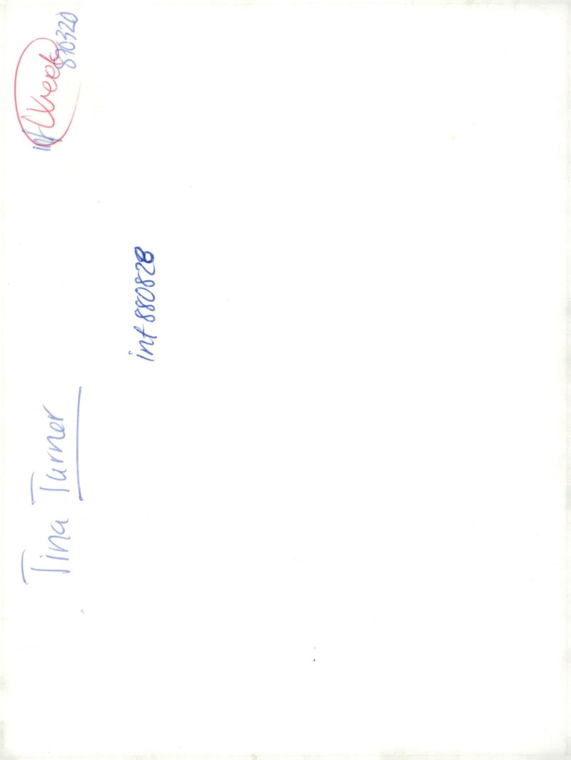 Tina Turner - Vintage Photograph