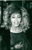 Tina Turner at the premiere of a musical at the London Palladium - Vintage Photograph