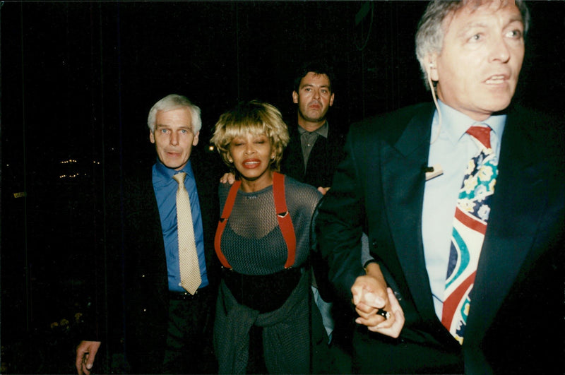 Tina Turner at MTV party in connection with the Cannes Film Festival - Vintage Photograph