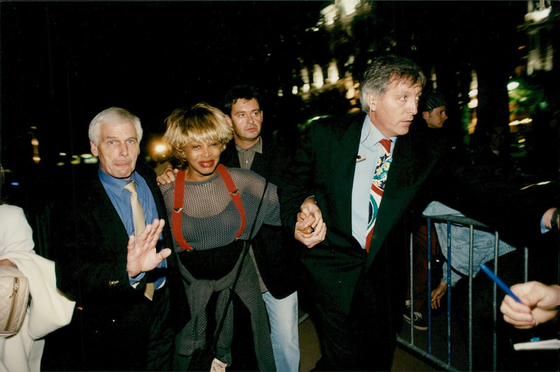 Tina Turner at MTV party in connection with the Cannes Film Festival - Vintage Photograph
