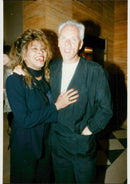 Tina Turner and Malcolm McDowell at the Cannes Film Festival - Vintage Photograph