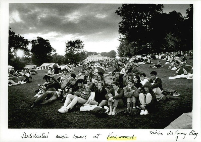 Kenwood Concert - Vintage Photograph