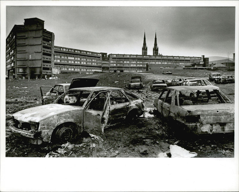 JOYRIDERS (CARS) - Vintage Photograph