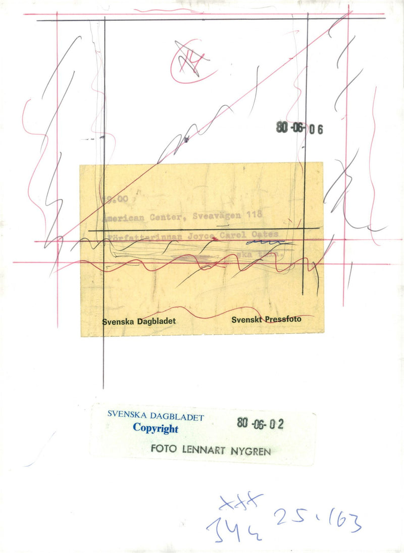 JOYCE BRIAN DAIBLADED SVEAVA NYGREN LENNART - Vintage Photograph