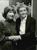 Writer Inger BrattstrÃ¶m together with Astrid Lindgren - Vintage Photograph