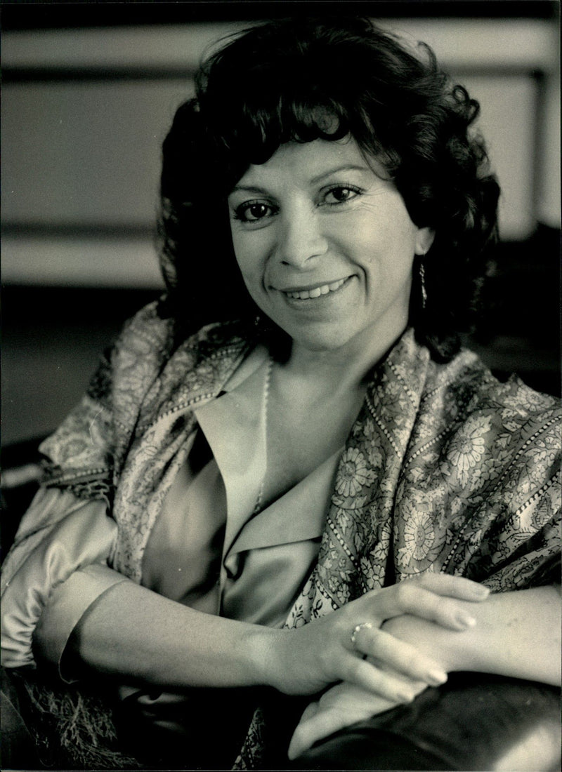 Isabel Allende in Stockholm - Vintage Photograph