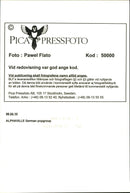 Picture of the pop group Alphaville - Vintage Photograph