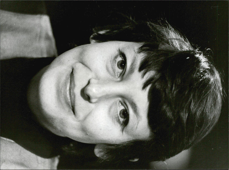 Portrait image of journalist Jane Brick. - Vintage Photograph
