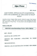 Mick Hucknall, main singer of the band Simply Red, during the Cannes Film Festival - Vintage Photograph