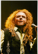 Mick Hucknall, lead singer in the band Simply Red - Vintage Photograph