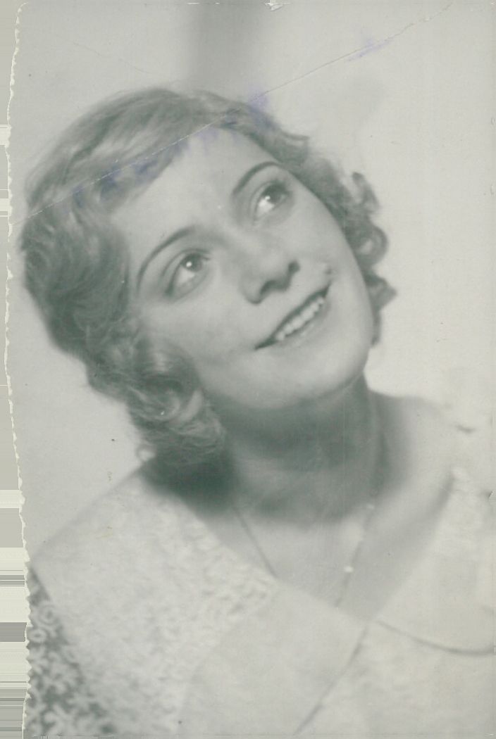 Isa BÃ¤ckstrÃ¶m, actress - Vintage Photograph