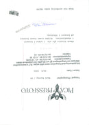 Frank Sinatra during his last concert in Scandinavia. - Vintage Photograph