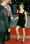 Kylie Minogue arrives at a charity event - Vintage Photograph