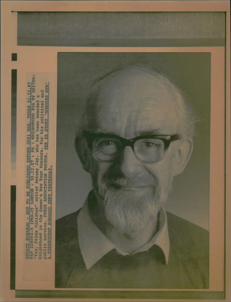 PUBLISHED PRESS WRITER - Vintage Photograph