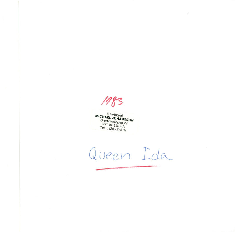 Queen Ida, musician - Vintage Photograph