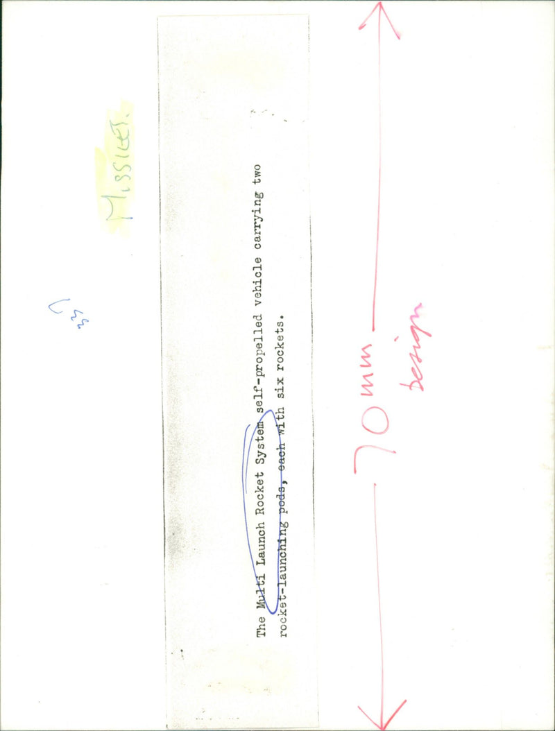 Missilet - Vintage Photograph