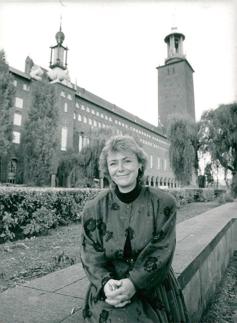 Politician Beatrice Ask - Vintage Photograph