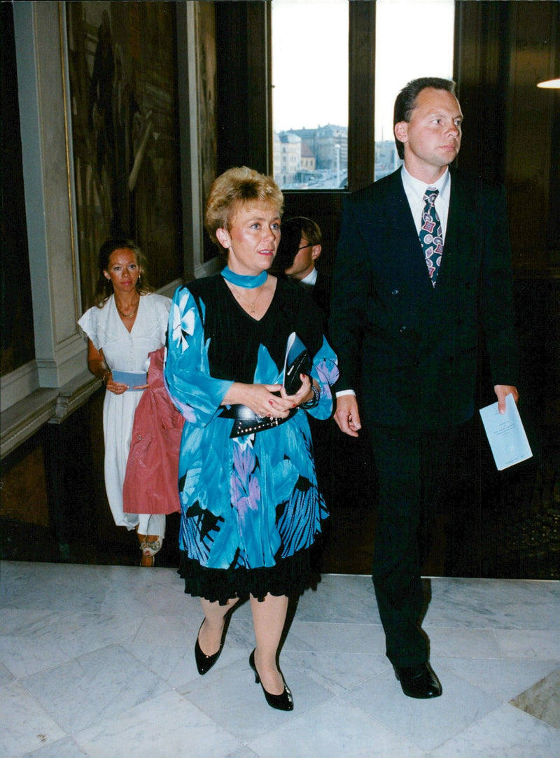 Politician Beatrice Ask - Vintage Photograph