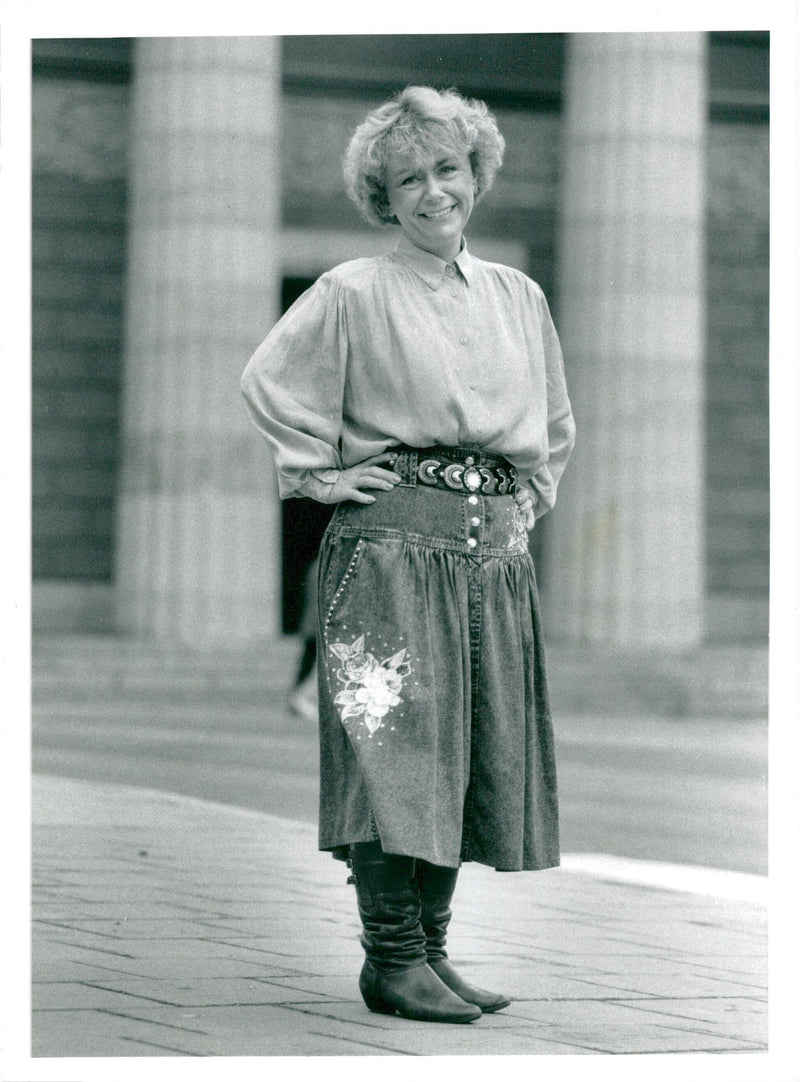 Politician Beatrice Ask - Vintage Photograph