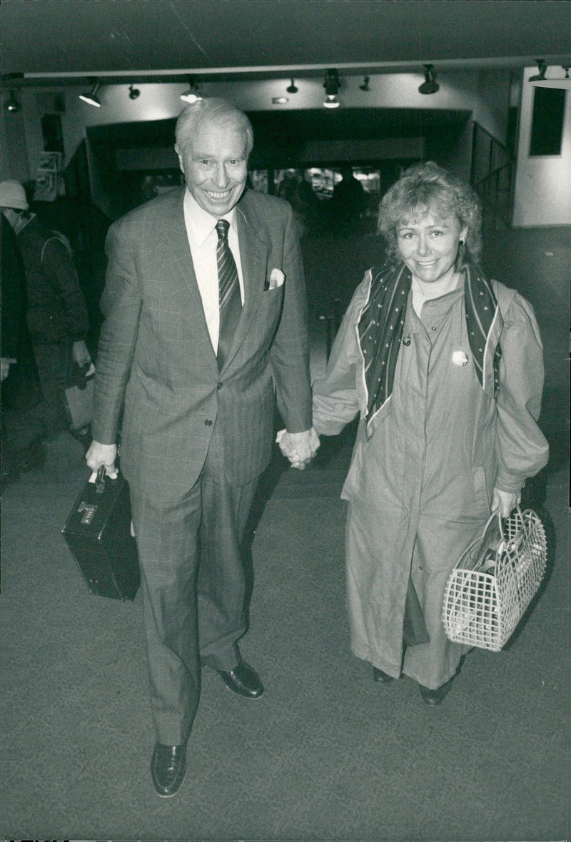 Politician Beatrice Ask - Vintage Photograph