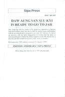 Politician Aung San Suu Kyi, Burma - Vintage Photograph