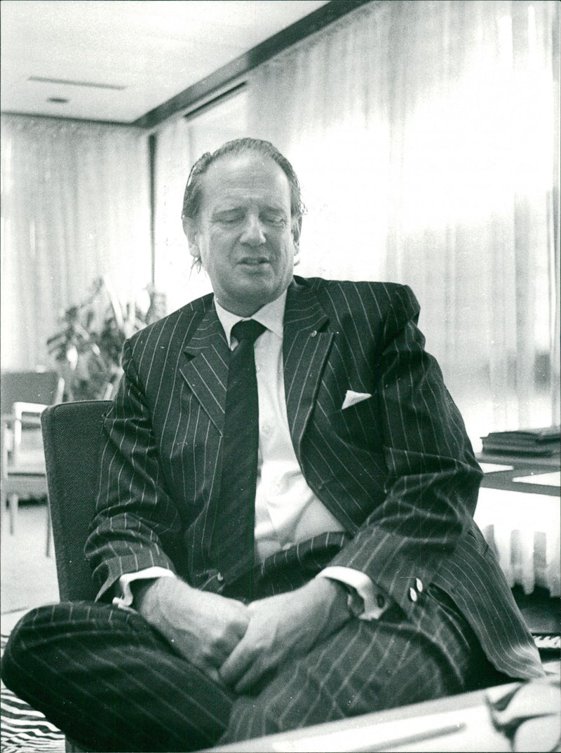 Ambassador Carl George Crafoord - Vintage Photograph
