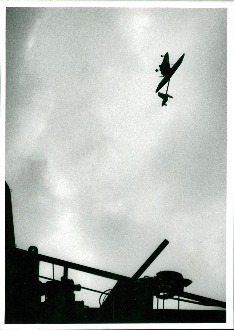 Microlight Flight to Australia - Vintage Photograph