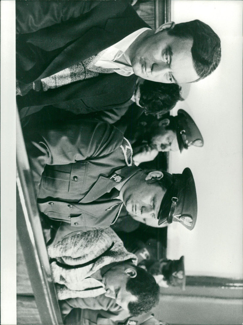 The resumption of trial on the murder of the father Popieluszko - Vintage Photograph