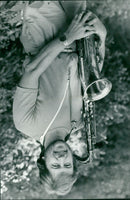 Jazz musician Ulf Andersson from EGBA - Vintage Photograph