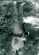 Jazz musician Ulf Andersson from EGBA - Vintage Photograph