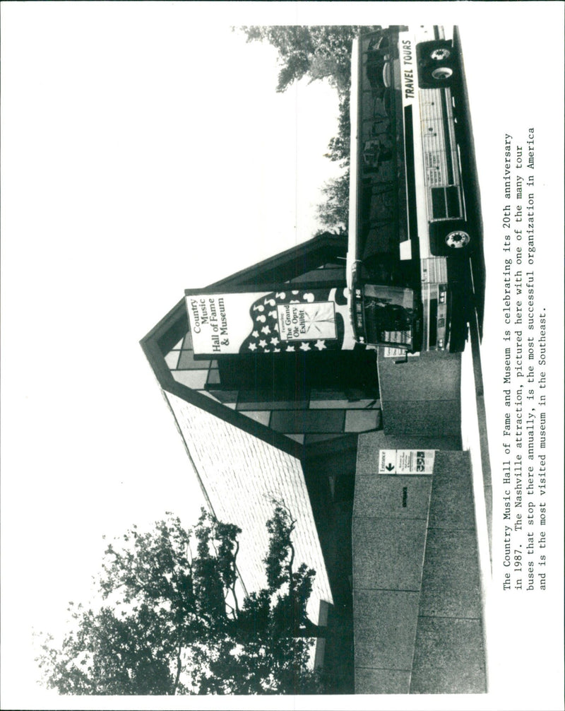 The Country Music Hall of Fame and Museum celebrates the 20th anniversary. - Vintage Photograph