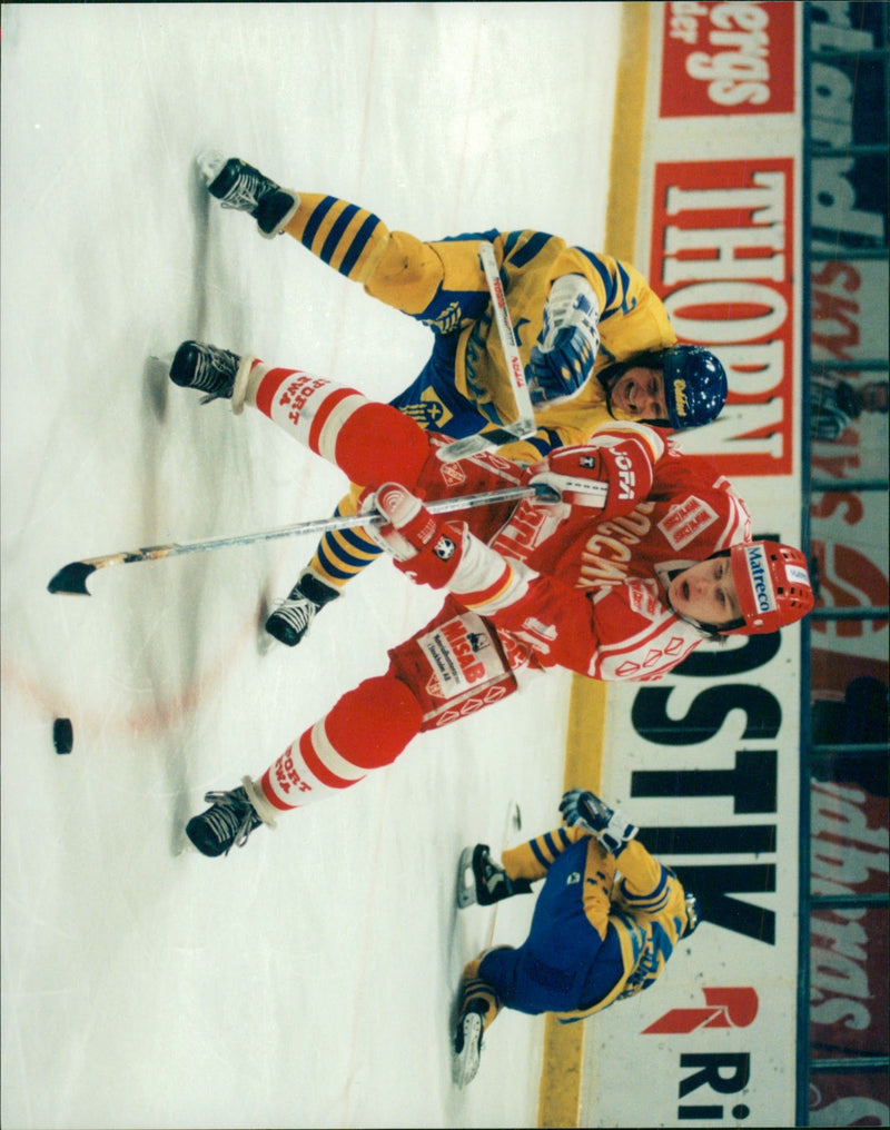 Picture from Sweden Hockey Games - Vintage Photograph