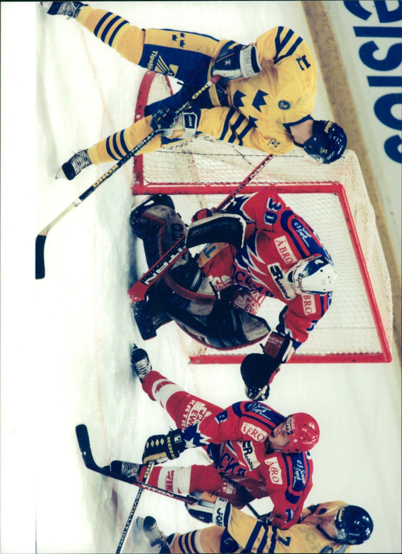 Picture from Sweden Hockey Games - Vintage Photograph